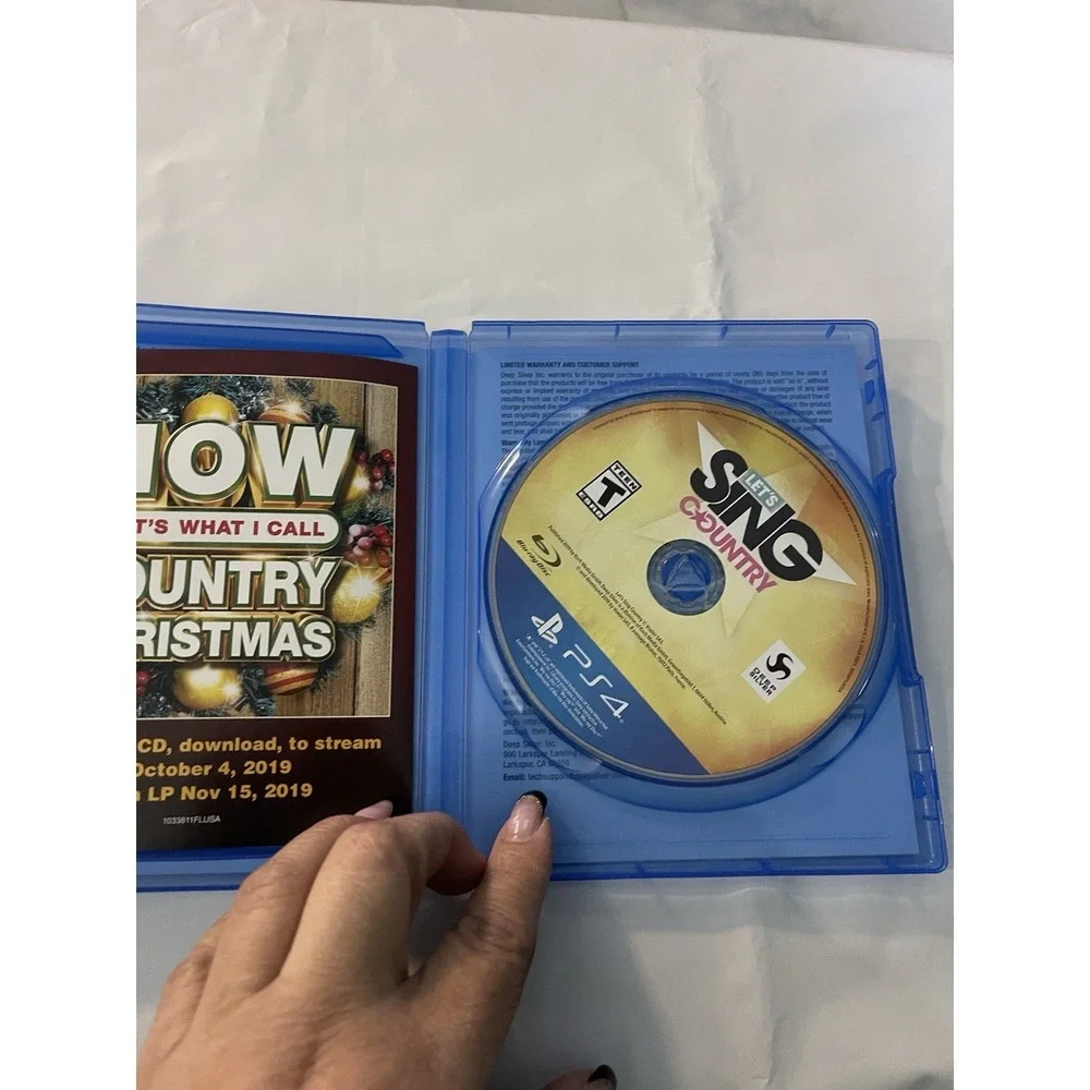 PS4 Let's‎ Sing Country (Sony PlayStation 4) Pre Owned